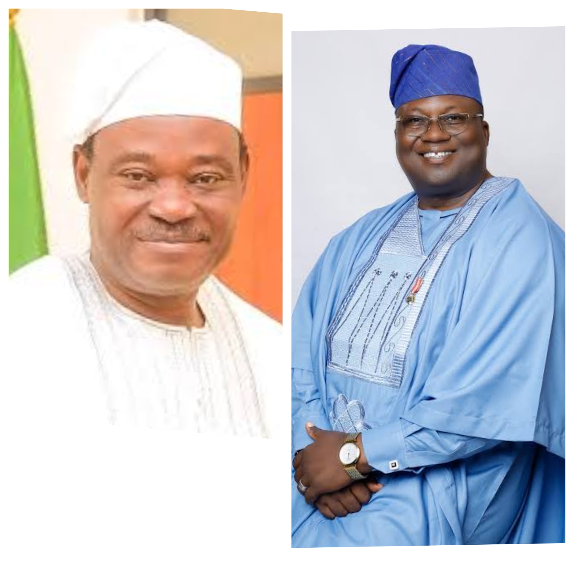 Prof. Faduyile felicitates Jimoh Ibrahim on his birthday.