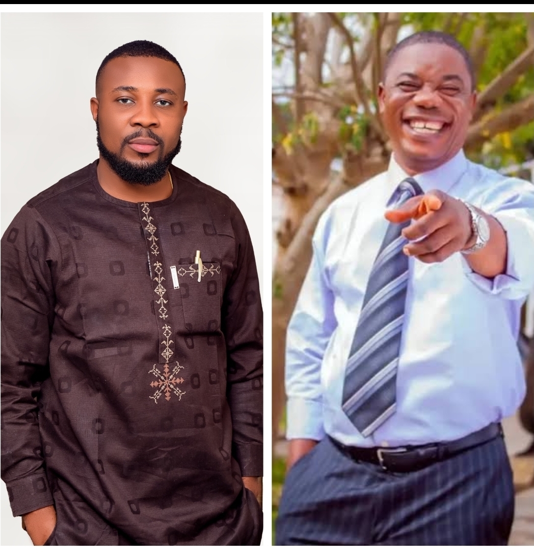 Omoyele Olabode congratulates Kekemeke on his return as APC National Vice Chairman.