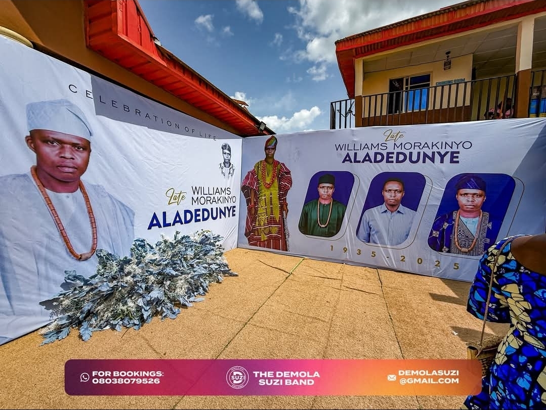 US-Based Omosola Alade, siblings, honour late father with pomp and pageantry
