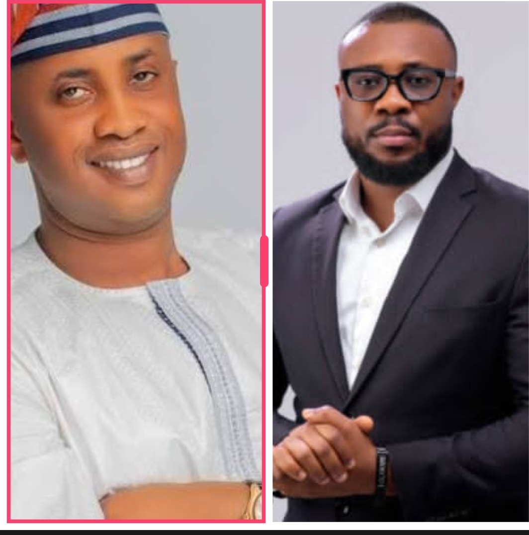 Olabode Omoyele congratulates Jimi Odimayo on his Primary’ victory