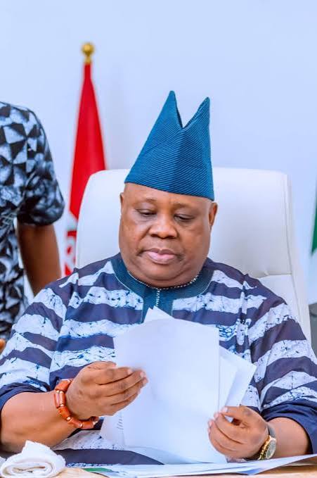 Adeleke Begins Post Election Consultations In Abuja.